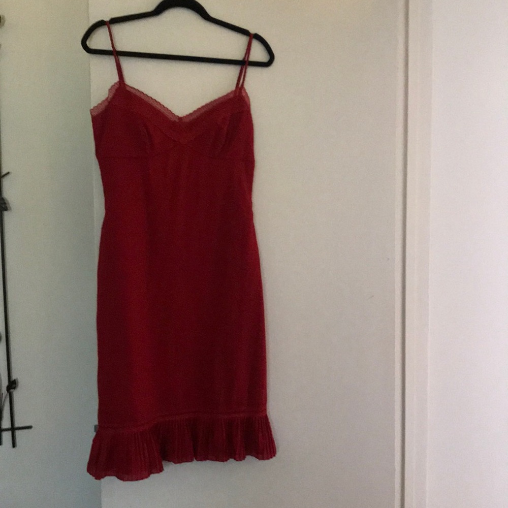 BCBG MAXAZARI red dress.  Sz 8